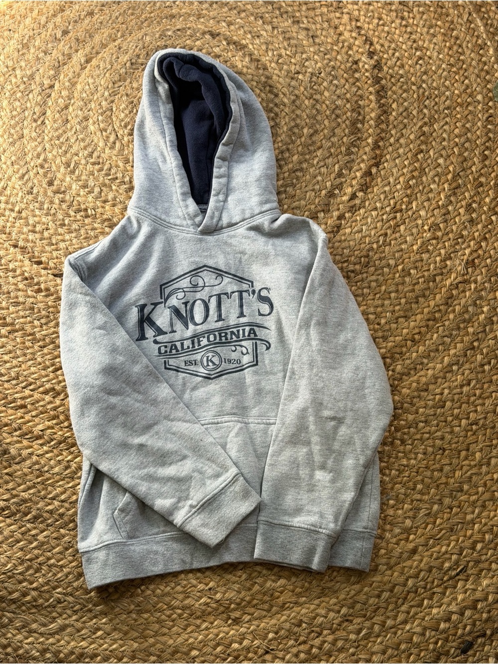 Knott’s Berry Farm Kids' Gray Hooded Sweatshirt